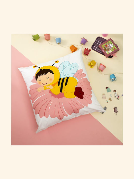 Ready Kinder Wurfkissen Beidseitig Kopfkissenbezug 80x80cm