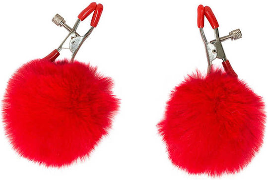 Boss Of Toys Brustwarzenklemmen in Rot Farbe