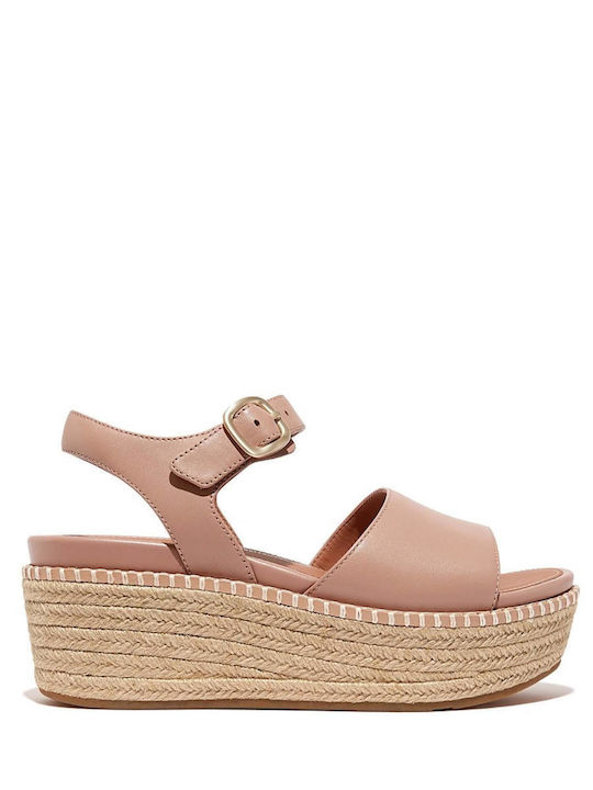 Fitflop Καλοκαιρινές Γυναικείες Πλατφόρμες Μπεζ