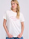 Funky Buddha Feminin Tricou Alb