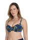 MiandMi Bikini Bra Multicolour Animal Print