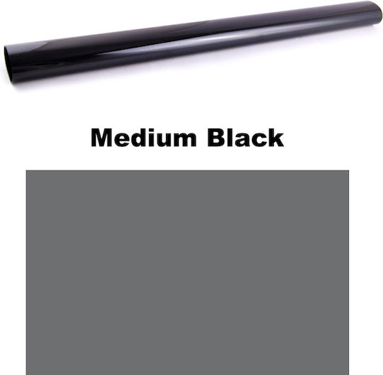 Autoline Car Sun Protection Film Tinted Medium Black 300x50cm M. BLACK