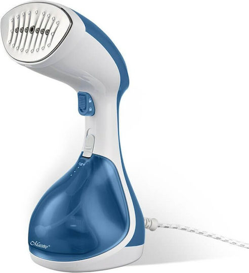 Maestro Ατμοκαθαριστής Ρούχων Χειρός 1500W με Δοχείο 240ml Μπλε