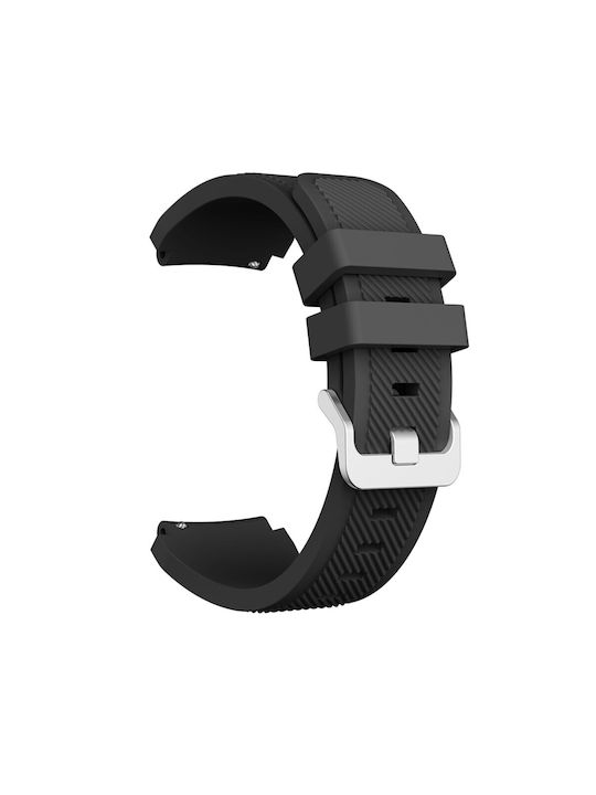Curea din silicon cu textură twill pentru Xiaomi Watch 2 Pro și Xiaomi Watch S3, negru