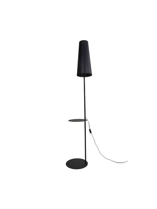 TK Lighting Φωτιστικό Δαπέδου Υ170xΜ36εκ. με Ντουί για Λαμπτήρα E27 Μαύρο