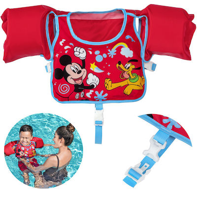 Bestway Inflatable Life Jacket with Arm Floats Disney Mickey Mouse 51cm 9101c 9101c