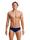 Funky Trunks Men's Swimwear Slip Still Ocean with Patterns