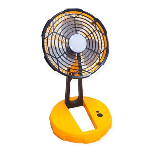 Aerbes Επιτραπέζιος Ανεμιστήρας Πορτοκαλί Ab-fsd03 5w/2400mah
