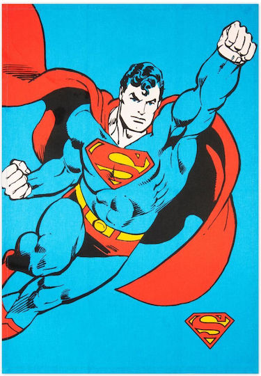 Excelsa Towel from 100% Cotton Superman 70x50cm