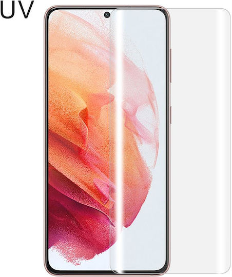 Samsung Galaxy S21 5g Uv Flüssiges Gebogenes Vollkleber Panzerglasfolie