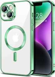 Techsuit Back Cover Silicone Green (iPhone 14)