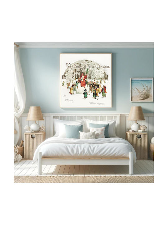 Santa Claus With Children Illustration From The...