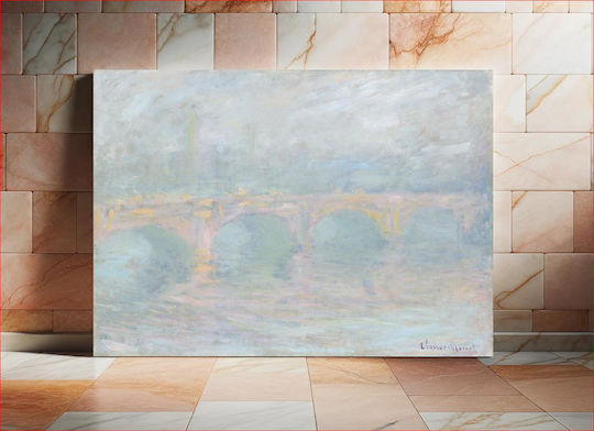 Waterloo Bridge Tablou pe Pânză 50x40cm