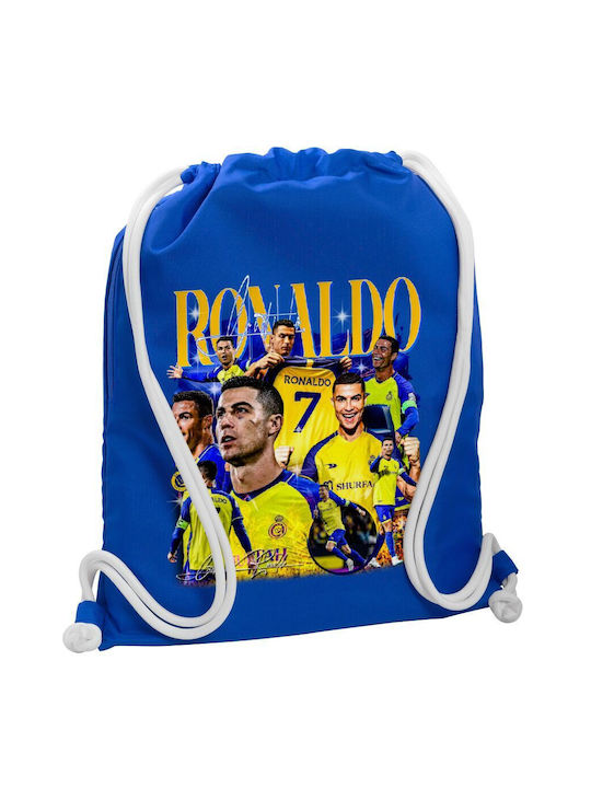 Koupakoupa Cristiano Ronaldo Al Nassr Gym Backpack Blue