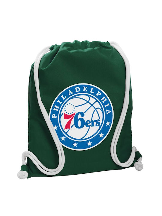 Koupakoupa Philadelphia 76ers Τσάντα Πλάτης Γυμναστηρίου Πράσινη