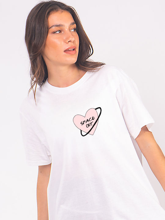 The Lady Women's T-shirt White