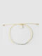 Synchronia Fußarmband aus Beige Kabel 20cm