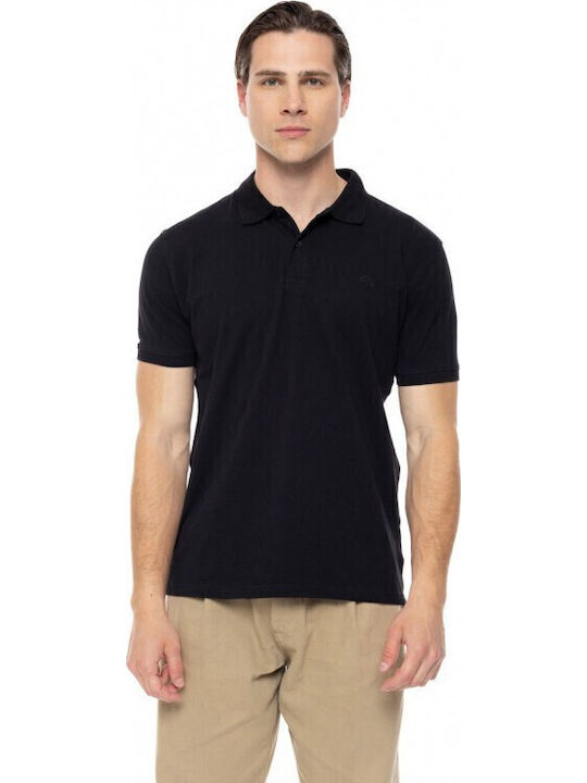 Splendid Polo T-Shirt Schwarz