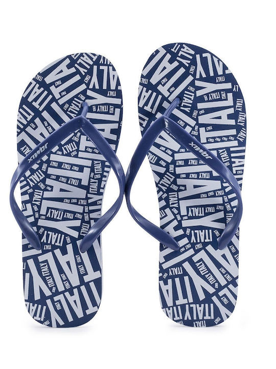 Women's Platform Flip Flops Blue