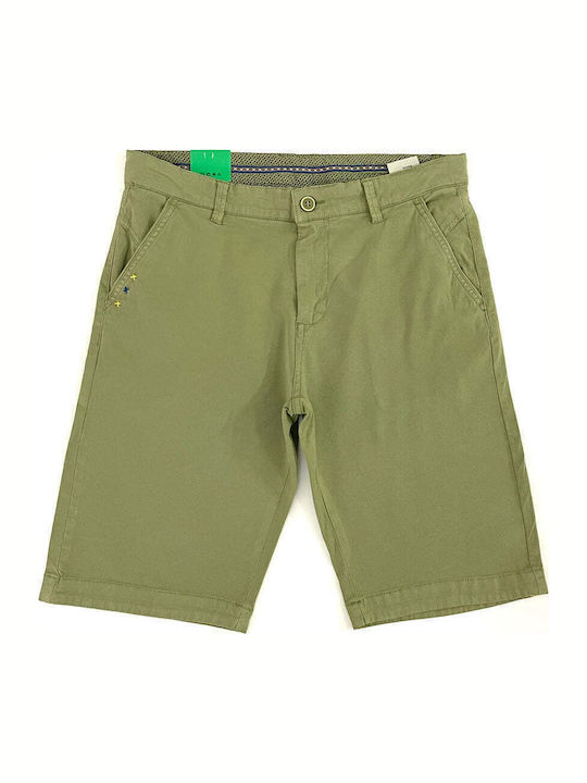 Ustyle Ανδρική Βερμούδα Chino Χακί