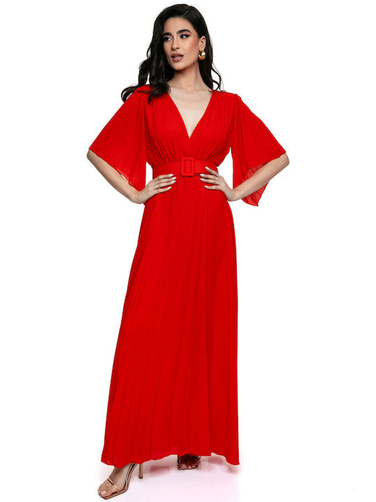 RichgirlBoudoir Sommer Maxi Kleid Vivid Red