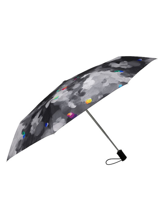 Pylones Windproof Automatic Umbrella Compact Black