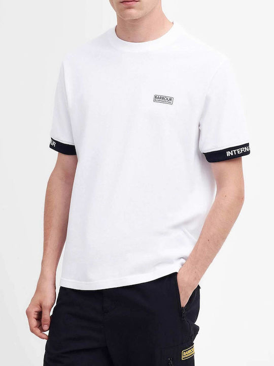 Barbour Herren T-Shirt Kurzarm White