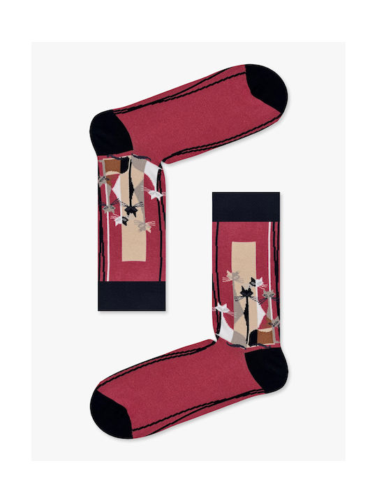 NODO Socks Burgundy