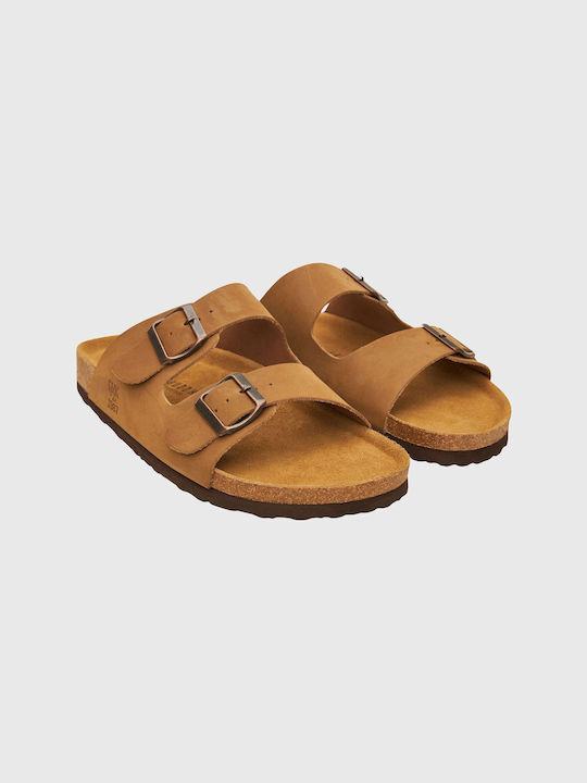 Funky Buddha Men's Sandals Tabac Brown