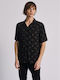 Staff Men's Shirt Short Sleeve Black