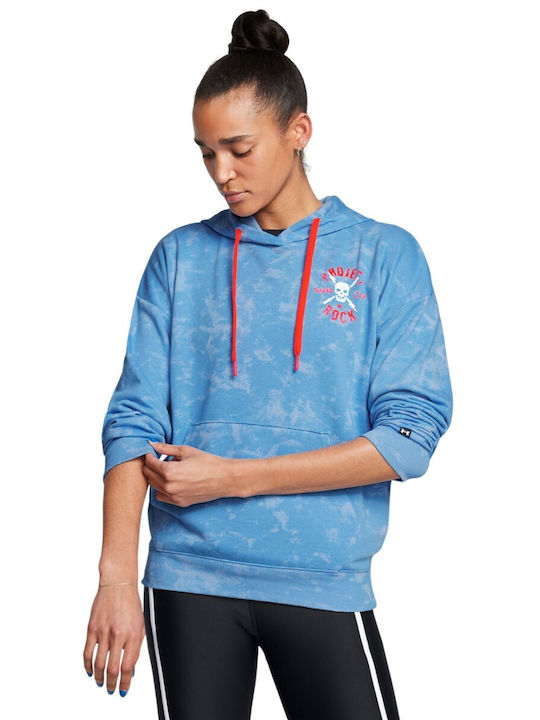 Under Armour Women's Hooded Sweatshirt Light Blue