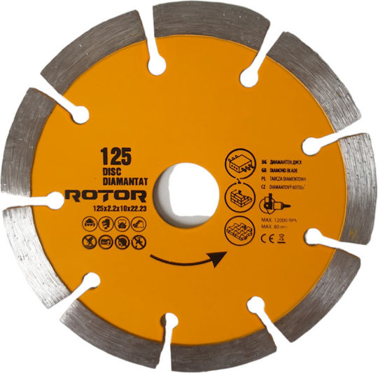 Rotor Диск за рязане Строителни материали