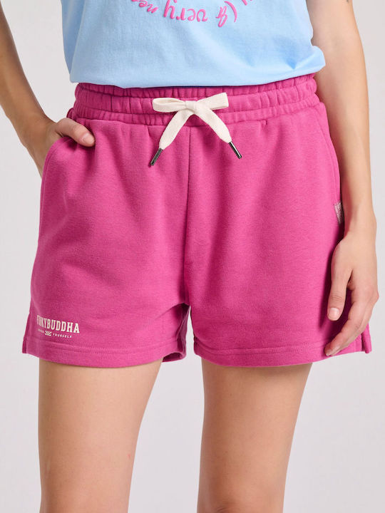 Funky Buddha Women's Sporty Shorts Pink