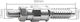 Simoni Racing Car Tow Hook Adapter Silver