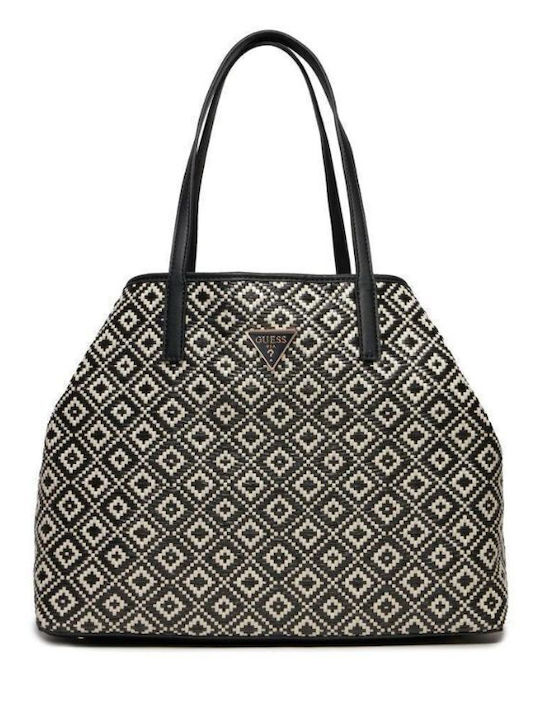 Guess Vikky Damen Tasche Tote Hand Schwarz