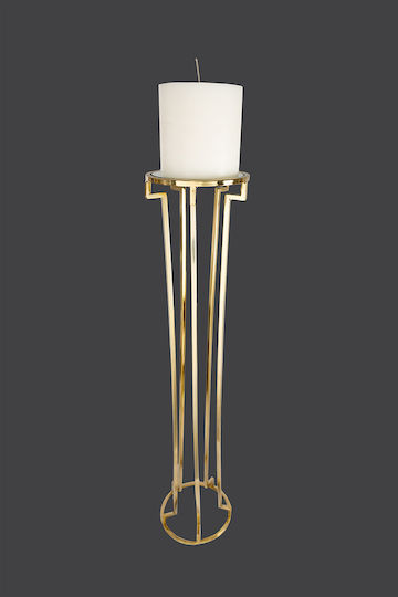 Metallischer Goldkerzenhalter Fa646690 La Vista Lvs-fa646690