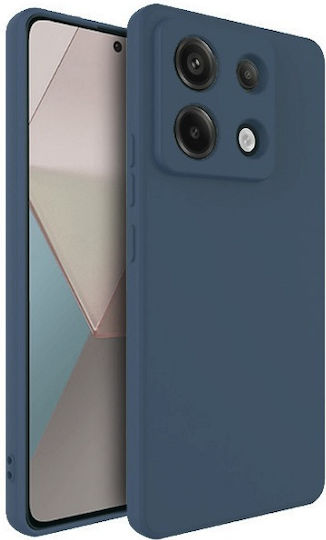Soft Back Cover Silicone Navy Blue (Honor X6)