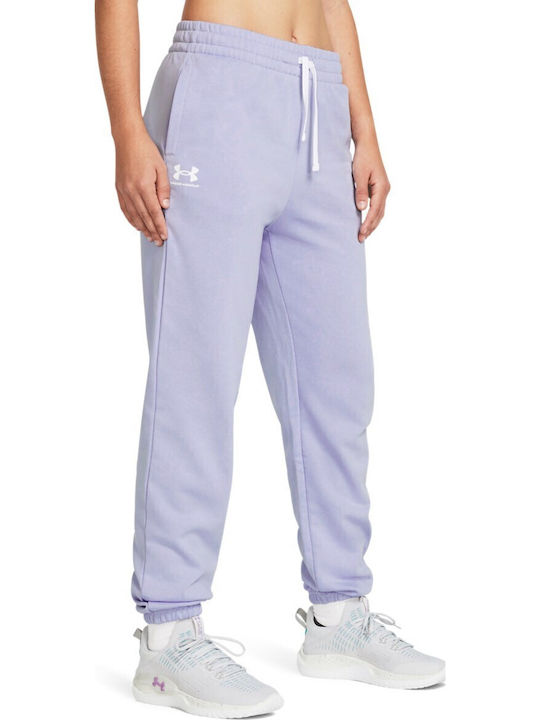 Under Armour Rival Terry Παντελόνι Φόρμας με Λά...