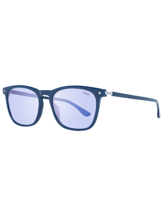 BMW Sunglasses with Blue Frame and Blue Lens BW0024 92X