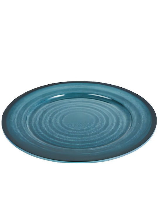 Ready Teller Untiefe aus Melamin Blau mit Durchmesser 27cm 6Stück