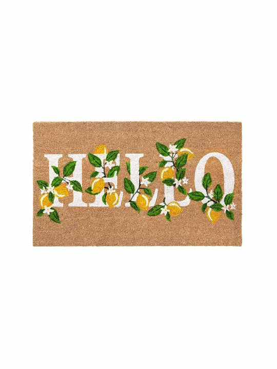 Hauz Πατάκι Εισόδου Lemon Tree Κίτρινο 45x75εκ.