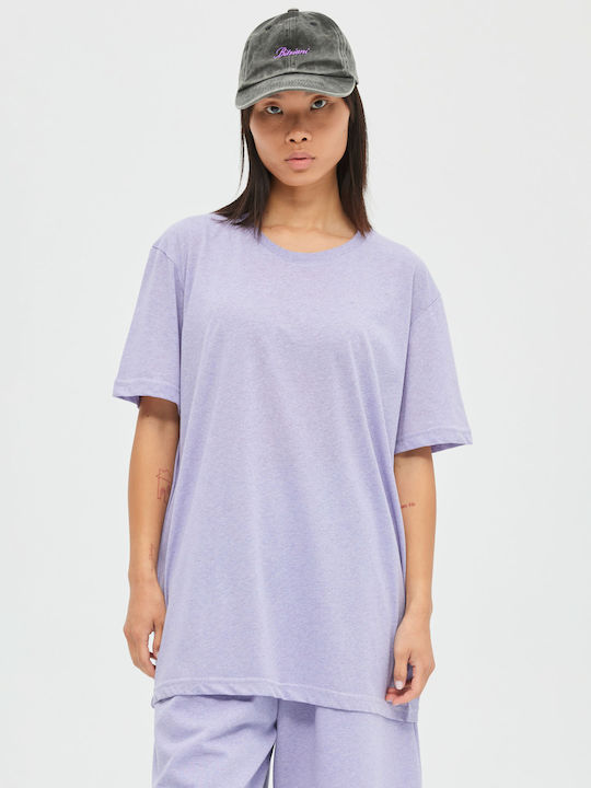 Aristoteli Bitsiani T-shirt Βιολετί