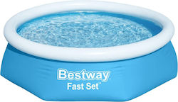 Bestway Fast Set Piscină PVC Gonflabilă 244x244x66buc