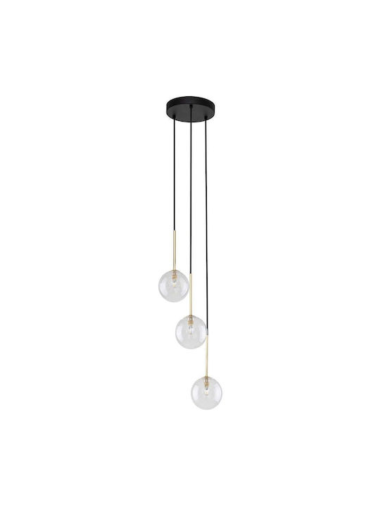 TK Lighting Lustră Negru