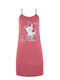 Fawn Summer Women's Nightdress Salmon