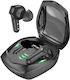 Hoco EW28 In-Ear Bluetooth-Freisprecheinrichtung Kopfhörer mit Ladeetui Schwarz