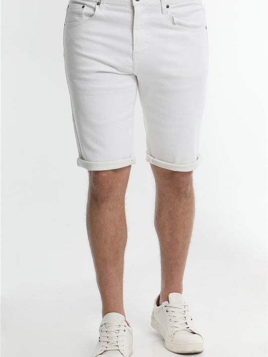Men's Shorts Jeans White