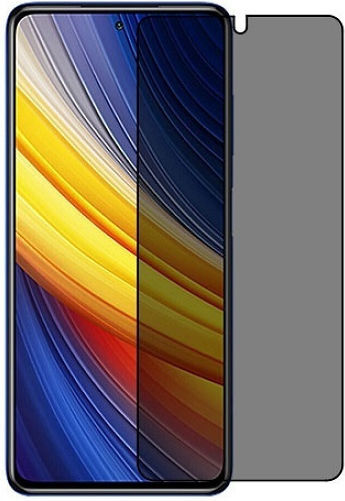 Glass 0.2mm Privacy Full Face Tempered Glass Μαύρο (Redmi Note 10 / 10s / Poco M5s)