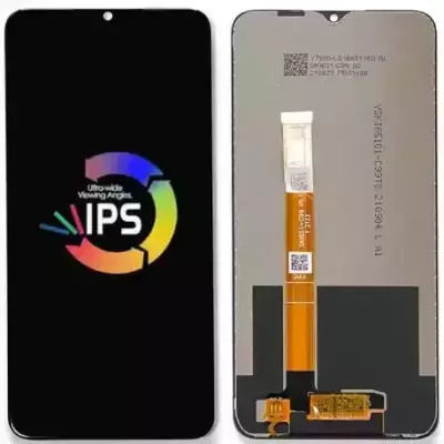 Οθόνη Lcd Ips με Μηχανισμό Αφής για Realme C21Y (Μαύρο)