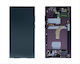 Samsung Screen with Touch Mechanism and Frame for Samsung Galaxy S22 Ultra (Black)